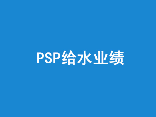 PSP給水業(yè)績(jī)